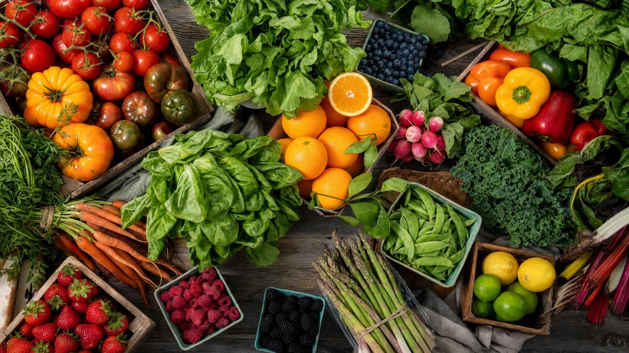 Fresh rescued produce from Market on the Move